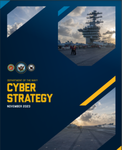 navy cyber strategy nov 2023 cover