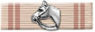 Silver Horse and Cavalry Ribbon